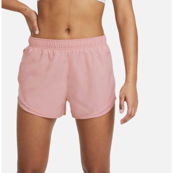 NIKE Dri-FIT Tempo Running Shorts Elastic Waist Lightweight Pink Womens Size M - Picture 1 of 11